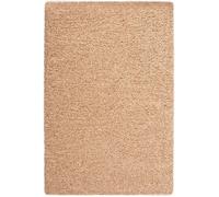 Atticgo Alfombra shaggy beige 133x190 cm
