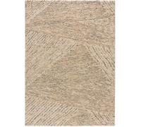 Atticgo Alfombra shaggy étnica beige 80x150 cm