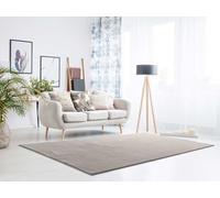 ATTICGO Alfombra Shaggy Loft Liso Piedra, 60x120 cm