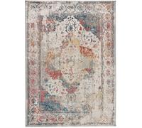 Atticgo Alfombra vintage gris/multicolor 160x230 cm