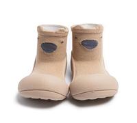 Attipas niño Animals Beige Barefoot Color Beige Calzado Respetuoso Ideal para guarderias Gateo y Primeros Pasos Algodon con Certificado Oeko Tex Muy comodas - 21.5