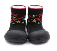 Attipas-Zapatos Primeros Pasos-Modelo Rock- Negro