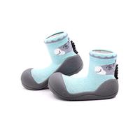 Attipas-Zapatos Primeros Pasos- Modelo Zebra (Turquesa, Numeric_19)