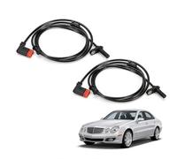 Attisfiera 2 x ABS Sensor de velocidad de eje trasero ABS para Clase E W211 S211, CLS C219 (2002 - 2010) 2115401217 ABS Sensor de velocidad de rueda impermeable resistente a las vibraciones Fácil