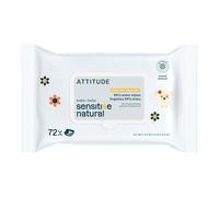 ATTITUDE Toallitas Húmedas para Bebés - Pieles Sensibles - 72 piezas ATTITUDE