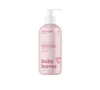 ATTITUDE Baby Leaves Champú y Gel de Baño Sin Perfume 473ml