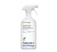 ATTITUDE Bathroom Cleaner, EWG Verified, Plant- and Mineral-Based Ingredients, Vegan Household Products, Citrus Zest, 800 mL