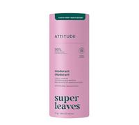 ATTITUDE Desodorante natural sin plástico, sin aluminio, fórmula de bicarbonato de sodio, verificado por EWG, vegano, protección contra olores de larga duración, coco y bayas silvestres, 75 g