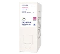 ATTITUDE Detergente líquido para ropa, jabón verificado por EWG, compatible con HE, productos veganos y a base de plantas, sin perfume, recarga a granel, 160 cargas, 4 litros