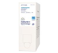 ATTITUDE Detergente líquido para ropa, jabón verificado por EWG, compatible con HE, productos veganos y a base de plantas, flores silvestres, recarga a granel, 160 cargas, 4 litros