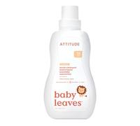 ATTITUDE Detergente para ropa de bebé, verificado por EWG, fórmula a base de plantas y minerales, compatible con HE, productos veganos para el hogar, néctar de pera, 35 cargas, 1,05 litros