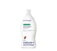 Attitude Dishwashing Liquid, Green Apple & Basil 23.7 oz