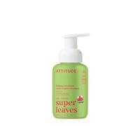 ATTITUDE Jabón de manos con espuma natural para niños y toda la familia, hipoalergénico, biodegradable, vegano y sin crueldad, sandía y coco, 295 ml