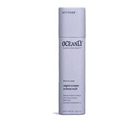 ATTITUDE Oceanly Crema de Noche en Barra, EWG Verified, Sin Plástico, Ingredientes Vegetales y Minerales, Productos Veganos para el Cuidado de la Piel, PHYTO AGE, Sin Perfume, 30 g