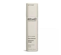 ATTITUDE Oceanly Limpiador Facial, Verificado por EWG, Sin plásticos, Ingredientes Vegetales y Minerales, Vegano, PHYTO CLEANSE, Sin Perfume, 30 g