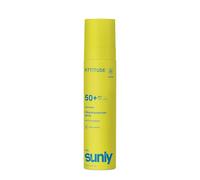 ATTITUDE Protector solar mineral para niños, loción ligera SPF 50, óxido de zinc de amplio espectro, verificado por EWG, no nano, resistente al agua 80 minutos, cara y cuerpo no grasos, sin perfume