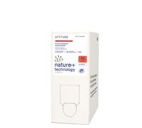 ATTITUDE Repuesto de detergente líquido para ropa, verificado por EWG, compatible con HE, a base de plantas y vegano, jabón natural para lavandería, aroma a bayas de verano, 80 cargas, 2 litros