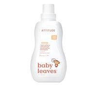 ATTITUDE Suavizante de tela natural para la ropa de bebé para pieles sensibles, hipoalergénico, vegano y libre de crueldad, néctar de pera, 33.8 onzas líquidas, 40 cargas