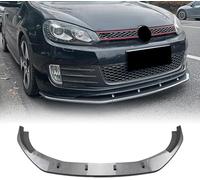 ATTLGR Alerón Delantero Coche para VW Golf 6 MK6 GTI 2008-2012,Divisor Parachoques Delantero Spoiler Delantero Lip,Difusor Parachoques Protector Deportivo Tuning,A/Carbon Fiber Look