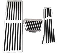 ATTLGR Cubierta Pedal Coche para BMW X3 G01 X4 G02 2018-2020,Antideslizantes Pedal Acelerador Cubierta Pedal Fren,Pedales Interiores Accesorios de Protección