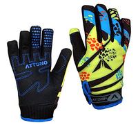 ATTONO Niños Mountain Bike Guantes Gel Bicicleta Guantes Calientes Ciclismo