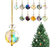 Attrape-Soleil - Pendentif Boule de Verre Coloré | Suncatcher ARC-en- | Boule Suspendue en pour Maison, Mariage, Fenêtre, Décoration Lumineuse, Prisme de Lumière