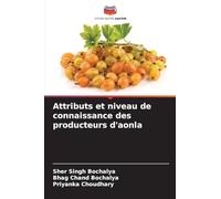 Attributs et niveau de connaissance des producteurs d'aonla