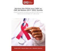 Attrition des PVVIH sous TARV au CMC de Matam 2017- 2022, Guinée: Incidence et prédicteurs de l'attrition des PVVIH sous TARV au Centre Me¿dical Communal de Matam 2017- 2022, Guine¿e