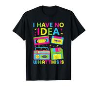 Atuendo con texto en inglés "I Have No Idea What This Is Men Women Kid 70s 80s 90s Camiseta