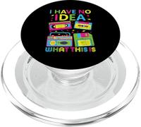 Atuendo con Texto en inglés I Have No Idea What This Is Men Women Kid 70s 80s 90s PopSockets PopGrip para MagSafe