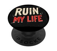 Atuendo de discurso Ruin My Life PopSockets PopGrip Adhesivo