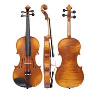 Atuendo De Violín Madera maciza puramente hecha a mano para que principiantes practiquen tocar el violín profesional para adultos (Color : 3/4)