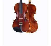 Atuendo De Violín Nivel profesional de violín de madera maciza puramente hecho a mano para principiantes adultos Nivel de rendimiento (Color : Brown1/4)