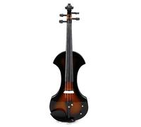 Atuendo De Violín Tamaño 4/4 con estuche de cuerdas para arco para estudiantes principiantes violín eléctrico de madera avanzado con estuche de arco (Color : Style 1)