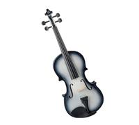 Atuendo De Violín Violín acústico 4/4 tamaño completo para principiantes estuche de arco SET práctica de examen violín
