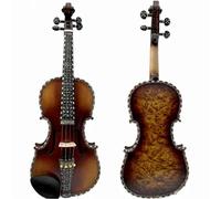 Atuendo De Violín Violín hecho a mano tallado a mano 4/4 puesta en escena