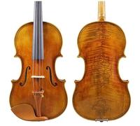 Atuendo De Violín Violín Master Tone Violín profesional 4/4 Estuche para arco de violín hecho a mano Barniz antiguo