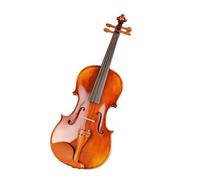 Atuendo De Violín Violín profesional antiguo con rayas naturales, barniz artesanal maestro de arce con estuche, arco, violín 4/4 3/4 1/2 1/4 (Color : 4/4)