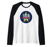 Atuendo emblema Nice It's Showtime Camiseta Manga Raglan