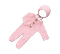 Atuendo Fotografía Para Bebés Con Textura Suave Y Cómoda Mameluco Con Accesorios Para Sombrero Recién Nacidos Foto Y Ropa Diaria Estudio Fotos Profesionales