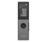 ATuMan Medidor Láser Distancia Verde 50m, Medición de Angulo | 10 Modos, Precisión ±2 mm, m/in/ft, 4.500 Mediciones, Type-C, Aluminio, LCD Retroiluminada, para Obra, Reformas, Hogar