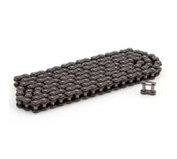 ATUMY Cadena Cadena de Rodillos de 25 H, Cadena de transmisión de 132 eslabones, Compatible con minimotos de 47 CC y 49 CC, quads de Bolsillo, todoterrenos, Cadenas de conducción(Black)