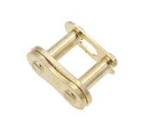 ATUMY Cadena Hebilla de Cadena de 25H, 530, 520, 428, 420 T8F, Compatible con minimotos, quads, ATV y Motocicletas. Cadenas de conducción(Gold 428)
