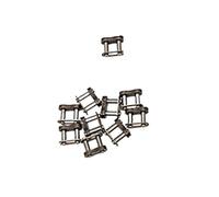 ATUMY Cadena Hebilla de Cadena para minimoto, Todoterreno, ATV, Accesorios de Playa, 25H, T8F, 420, 428, 520, 530, 10 Unidades Cadenas de conducción(530 10PCS)