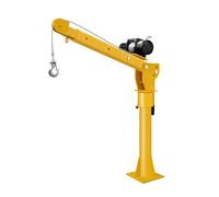 ATUMY grua Motor Camión Grúa montada en camión autoproporcionada Polipasto eléctrico doméstico de 500 kg Locomotora de elevación Grúa montada en camión Cabrestante Elevador(24V Wire Control)