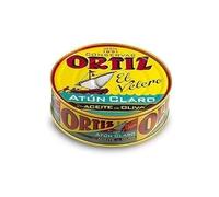 Atún Claro Aceite Oliva Ortiz Lata 600g