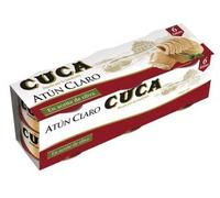 ATÚN CLARO EN ACEITE DE OLIVA CUCA PACK 6 UDS.X 48 G.