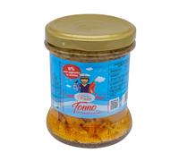 Atún en Tarro en Aceite de Oliva con guindilla - Sin Sal Añadida - 6 x 170g | Alchimialimentare | Atún de Aleta Amarilla Aceite de Oliva, Fuente de Proteínas - Sin Conservantes