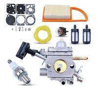 Atunee BR600 Carburador para Stihl BR500 BR550 BR700 Mochila Soplador de Hojas con Filtro de Combustible de Aire Reemplazo para Zama C1Q-S183 42821200606 42821200608 42821200607
