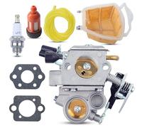 Atunee Carburetor Tune Up Kit para Stihl MS311 MS311C MS391 MS391C MS362 MS362C Motosierra Filtro de combustible de aire Reemplace la pieza 1140 120 0600